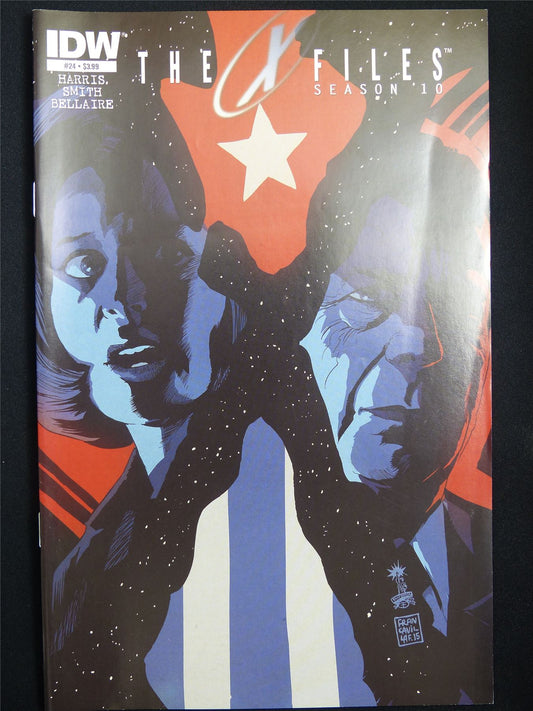 The X-FILES season 10 #24 - IDW Comic #3NH