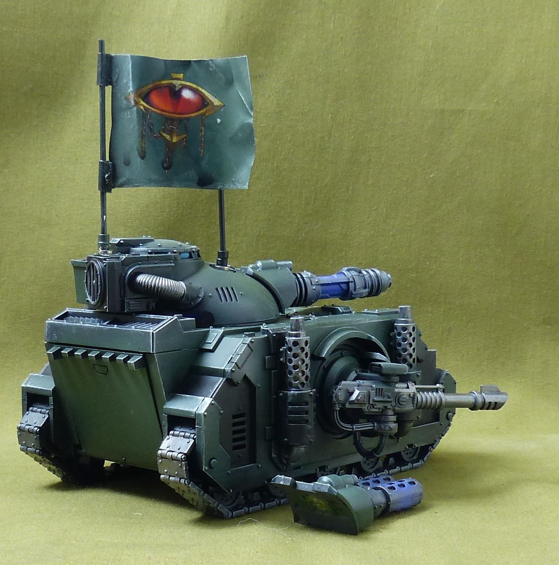 Deimos Pattern Predator Battle Tank Painted - Sons of Horus - Warhammer Horus Heresy #BD