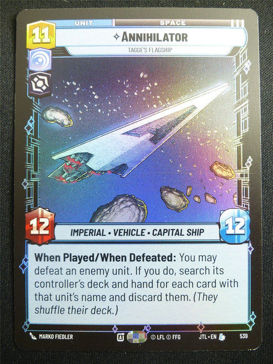 Annihilator 539 Foil - Star Wars Unlimited Card #4GI