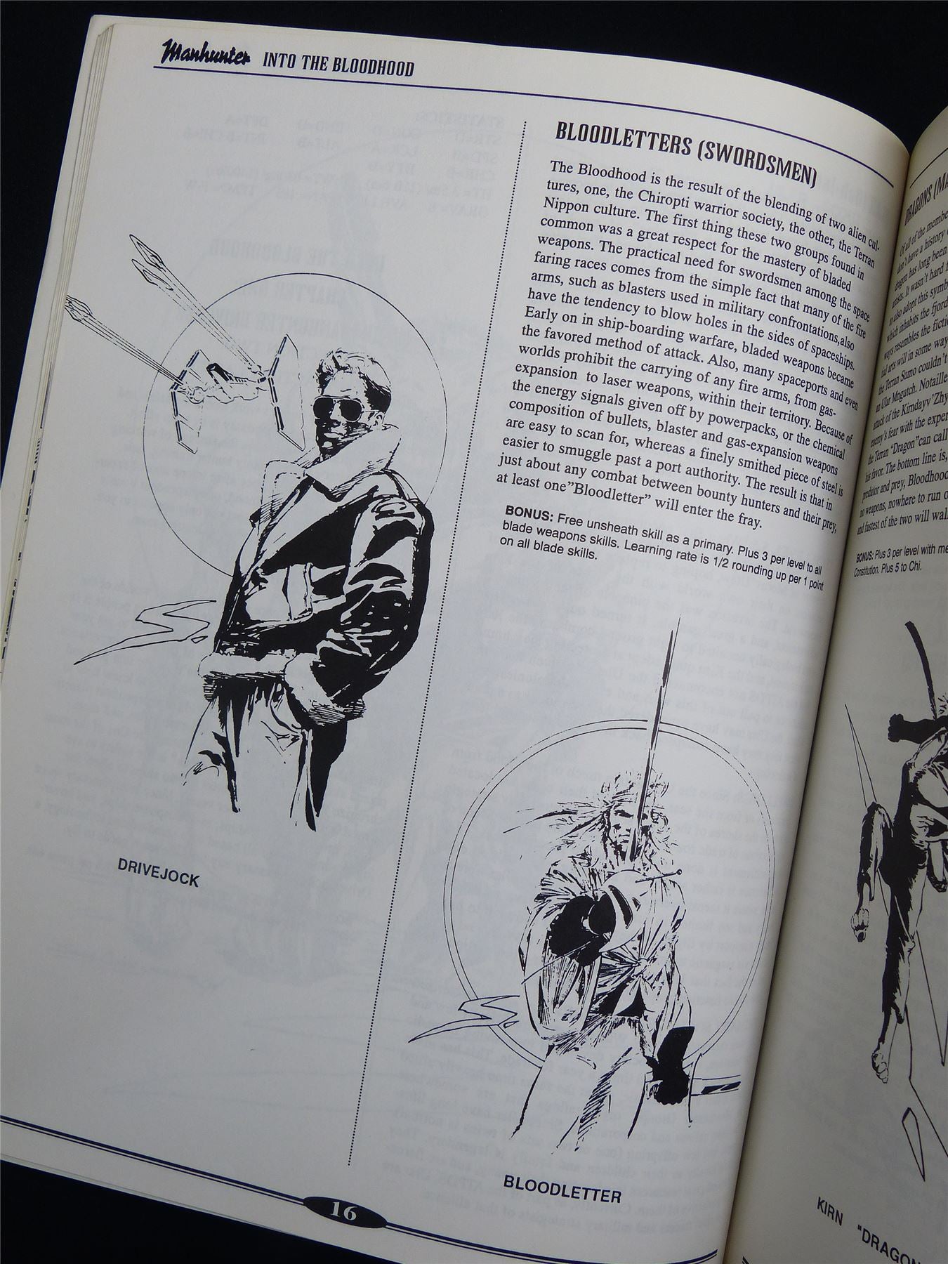 Manhunter: Into the Bloodhood - Myrmidon Press Roleplay Softback #2VI