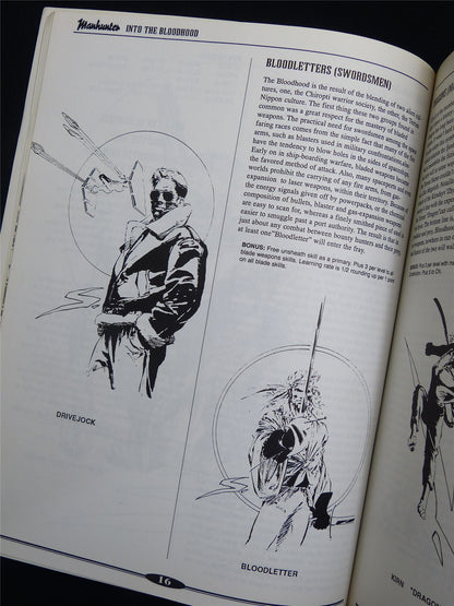 Manhunter: Into the Bloodhood - Myrmidon Press Roleplay Softback #2VI