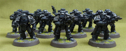 MKIII Tactical Squad set of 10 painted - Iron Hands - Warhammer Horus Heresy #2QI