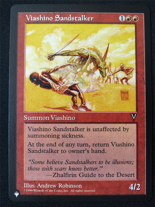 Viashino Sandstalker - VIS - Mtg Card #27W