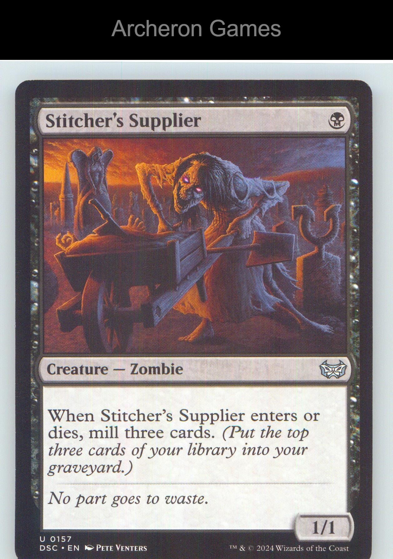 Stitcher's Supplier 157 UC MTG Card NM/EX+