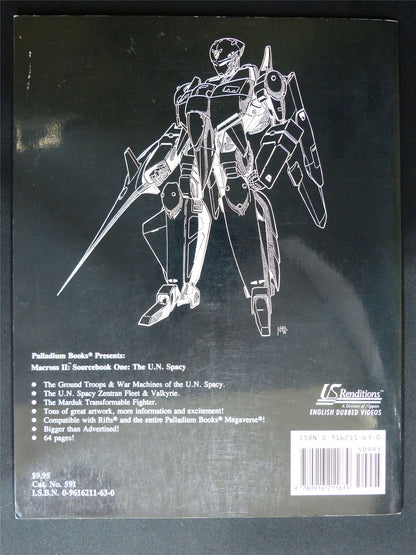 Macross II Sourcebook One - Palladium Roleplay Softback #2VJ