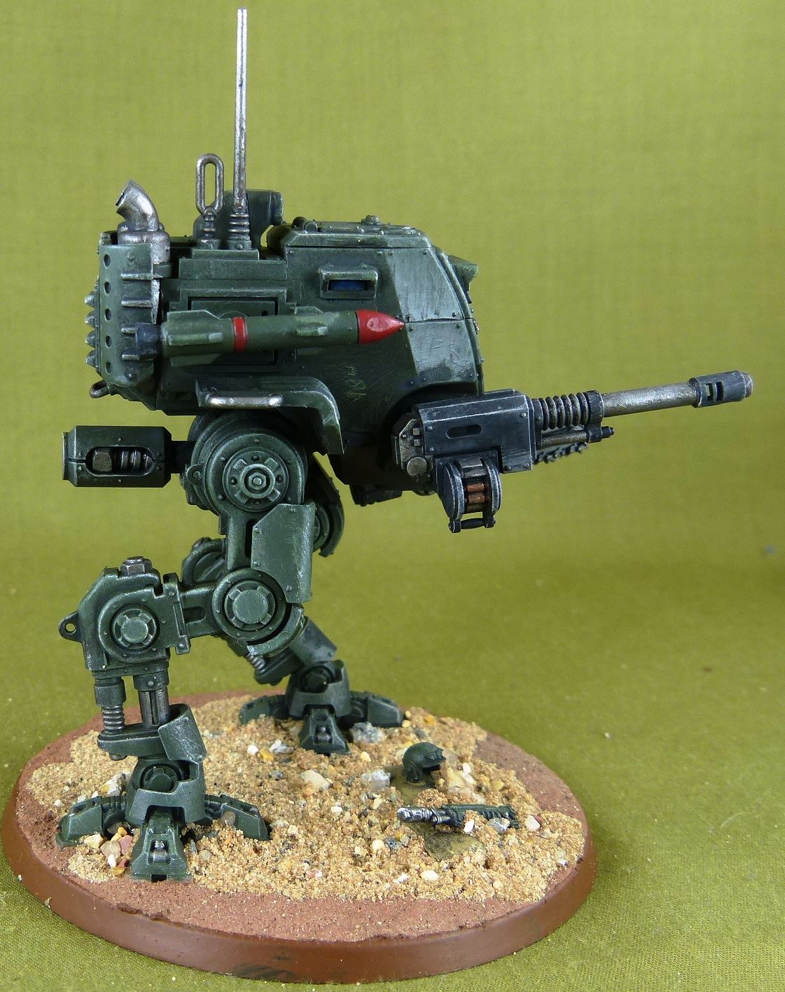 Armoured Sentinel - Astra militarum - Painted - Warhammer AoS 40k #3CG