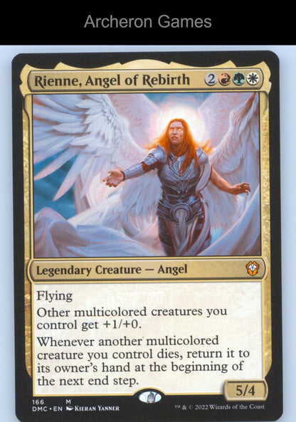 Rienne, Angel of Rebirth 166 Mythic MTG Card Commander: Dominaria United