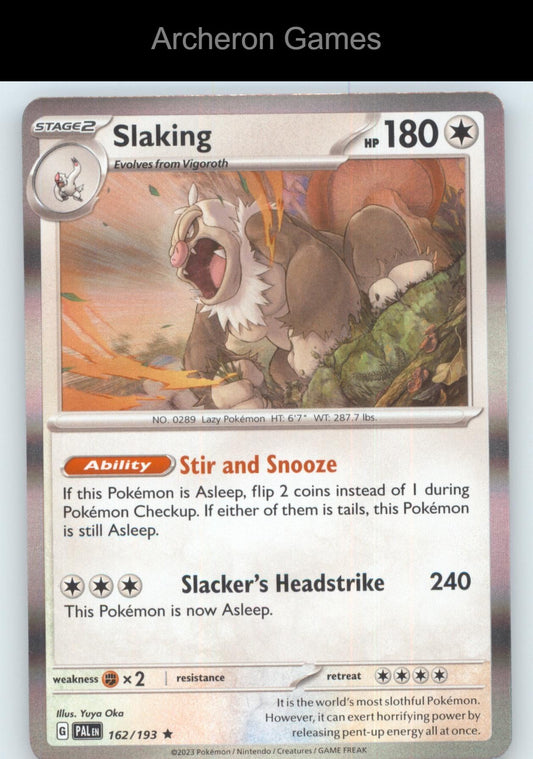 Pokemon Card Slaking (Cosmos Holo) MCAP 162/193 R Miscellaneous Cards & Products
