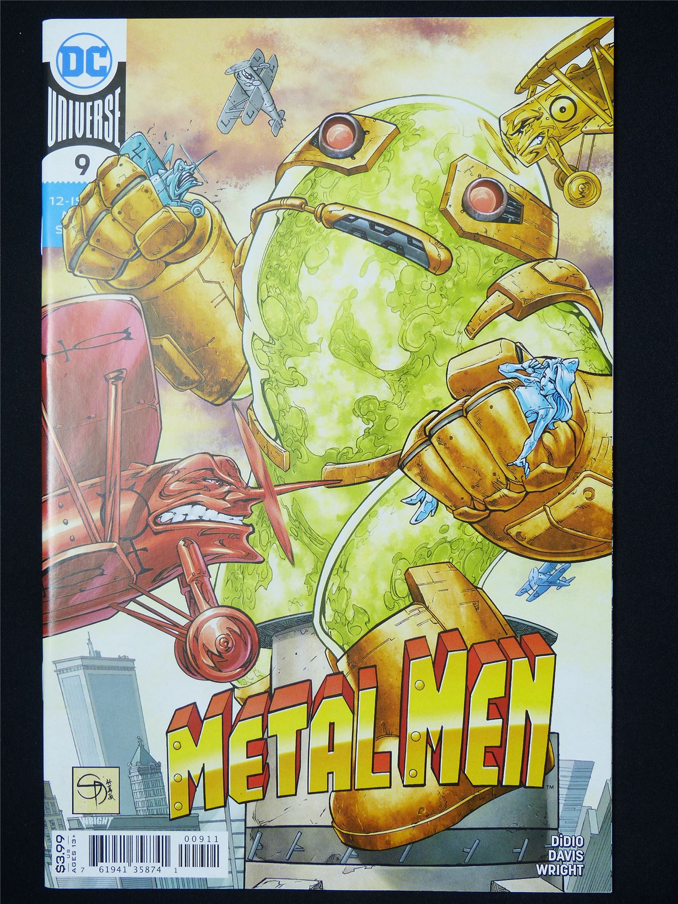 METAL Men #9 - B&B DC Comic #8FW