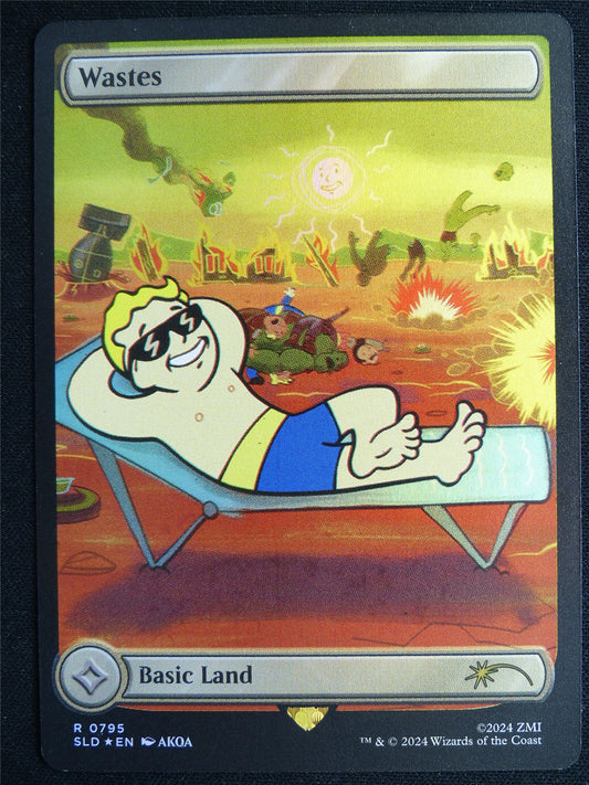 Wastes Foil Fallout - SLD - Mtg Card #4NN