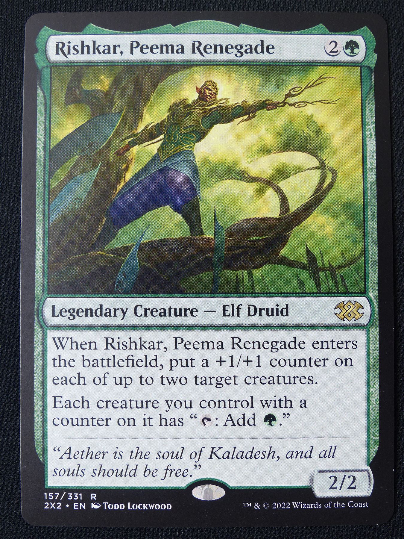 Rishkar Peema Renegade - 2X2 - Mtg Card #24F