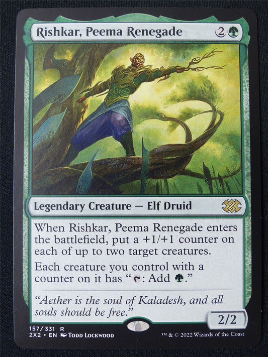 Rishkar Peema Renegade - 2X2 - Mtg Card #24F