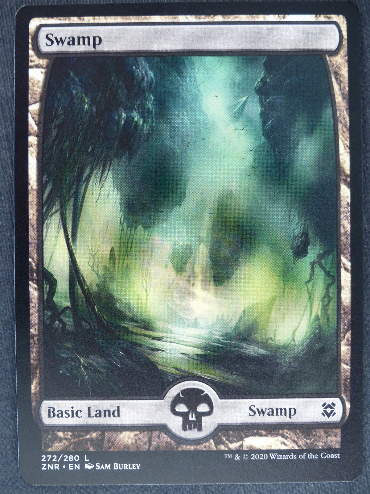 Swamp 272/280 Full Art Mint - Mtg Magic Cards #2L