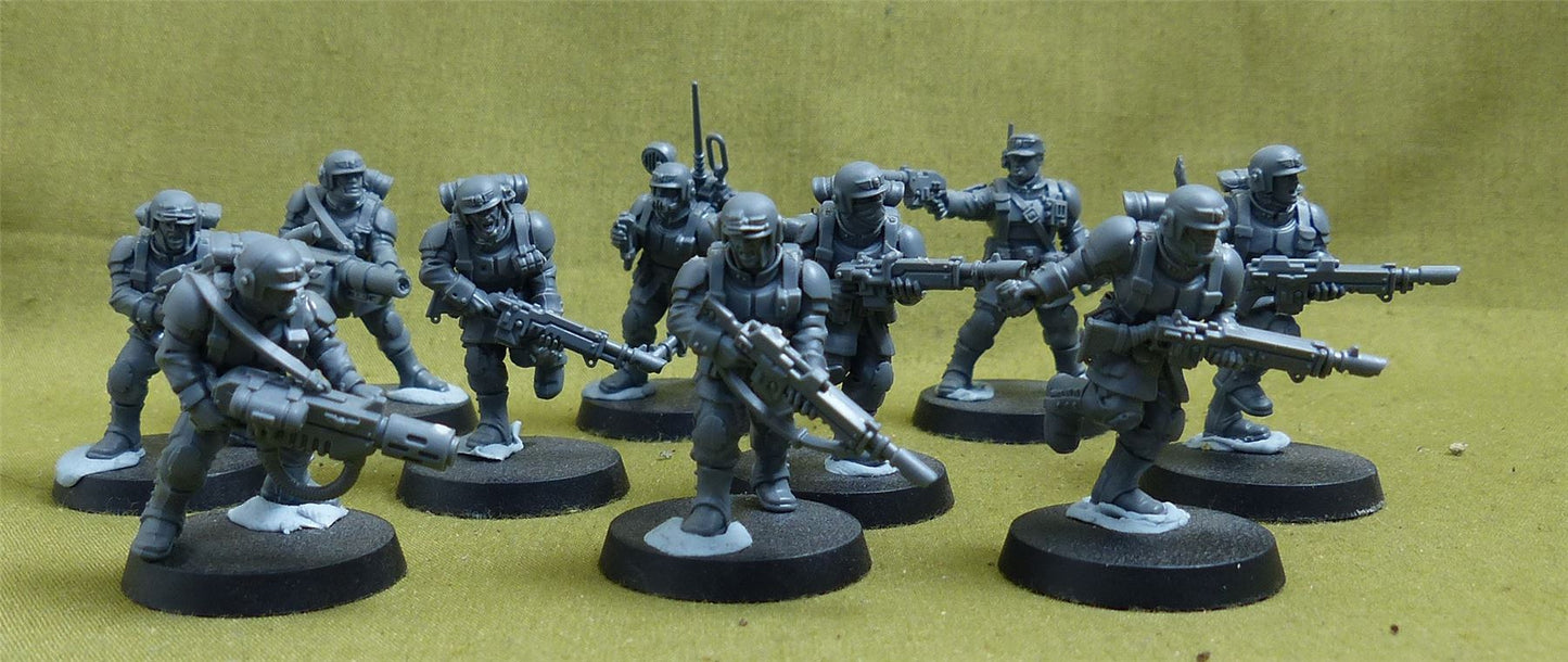 Cadian Shock Troops - Astra Militarum - Warhammer 40K #1P7