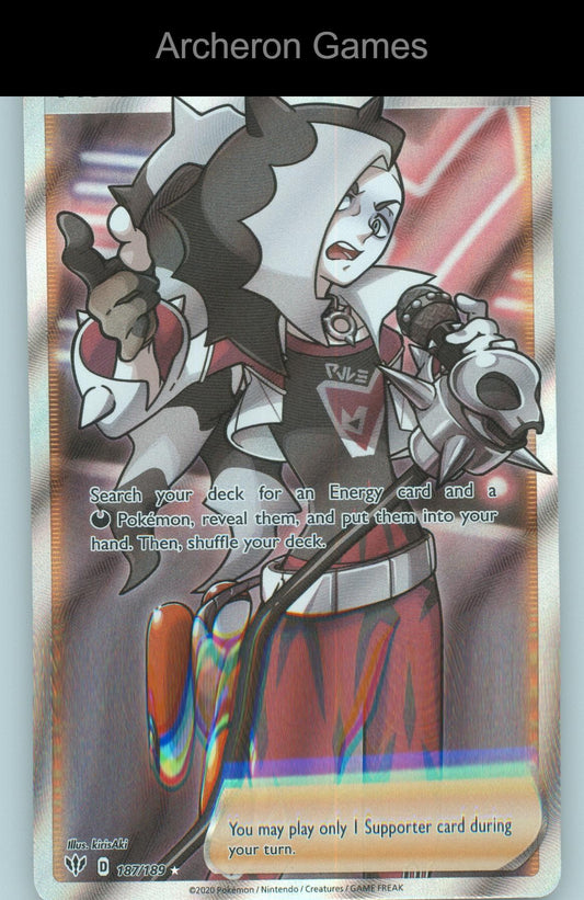 Pokemon Card Piers DAA 187/189 Ultra Rare Darkness Ablaze Holo