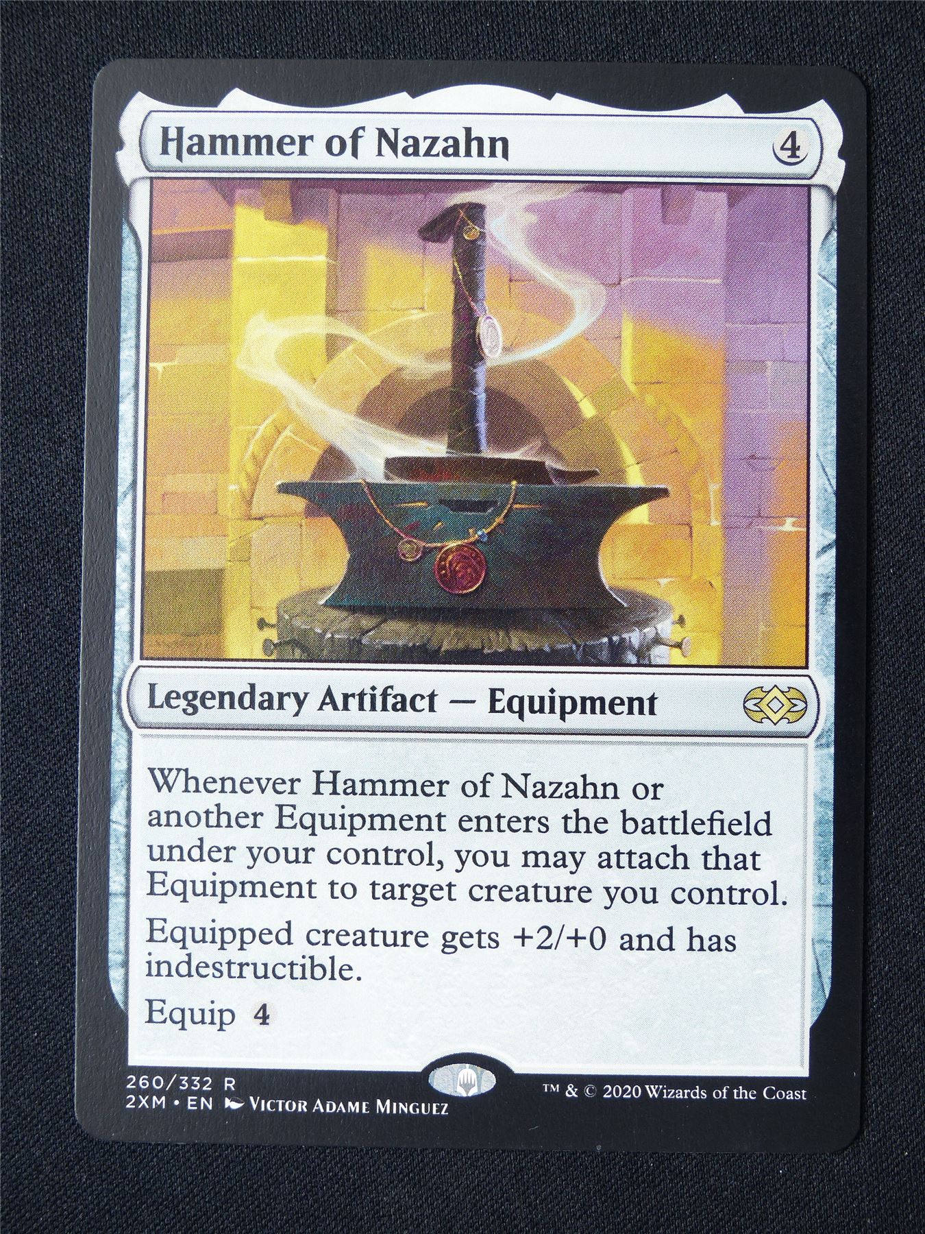 hammer of Nazahn - 2XM - Mtg Card #2ZJ