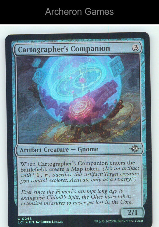 Cartographer's Companion LCI 248 C MTG Card NM/EX+ Foil