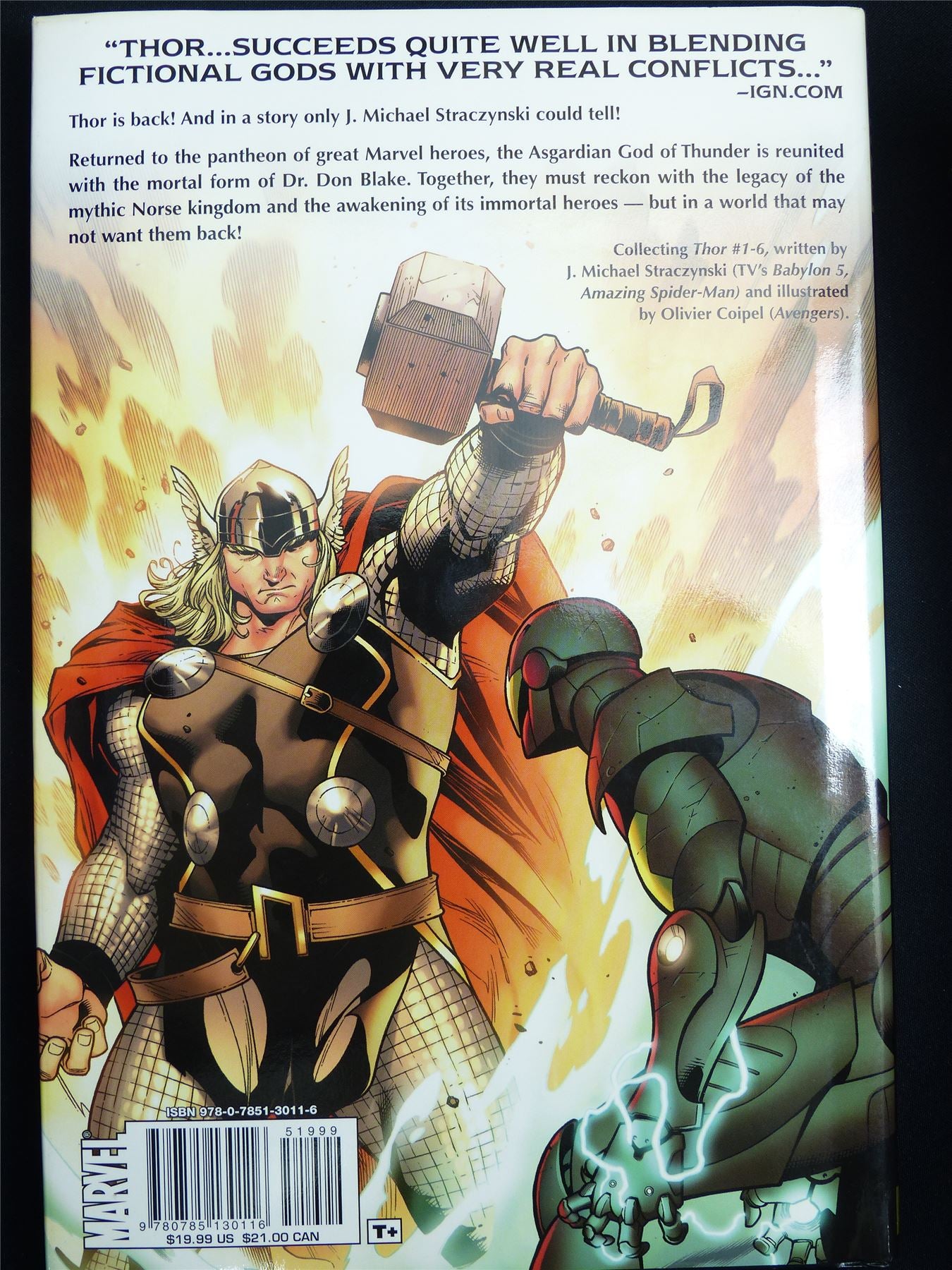 Thor by Michael Straczynski vol 1 - Marvel Graphic Hardback #28A