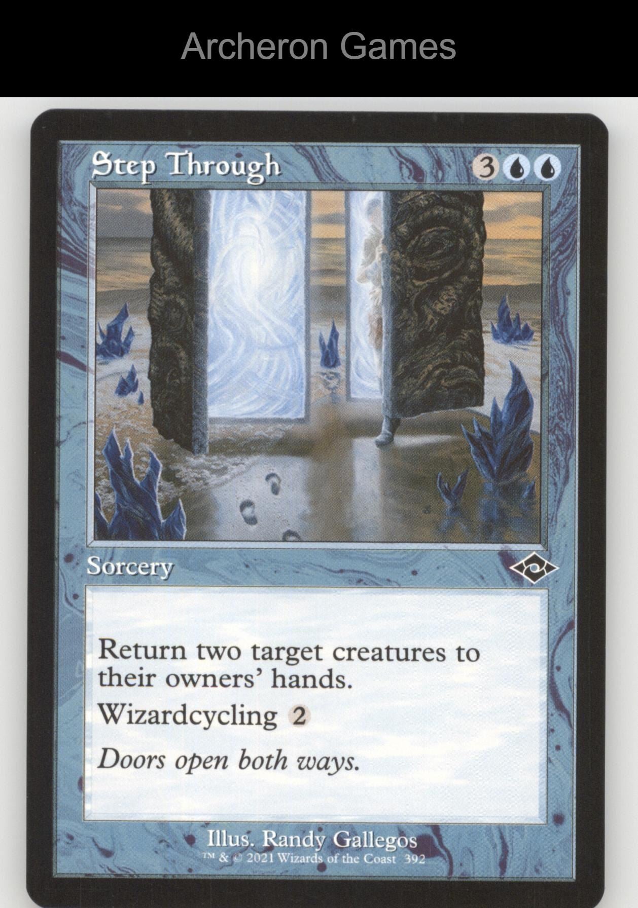 Step Through (Retro Frame) 392 C MTG Card Modern Horizons 2