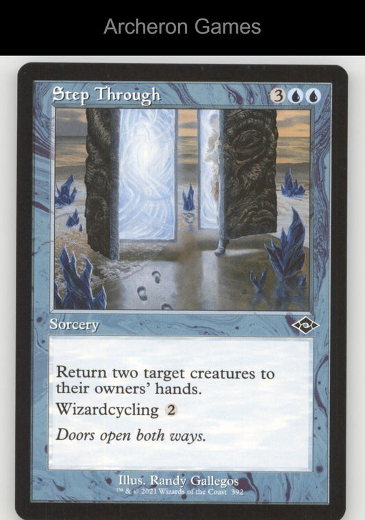Step Through (Retro Frame) 392 C MTG Card Modern Horizons 2
