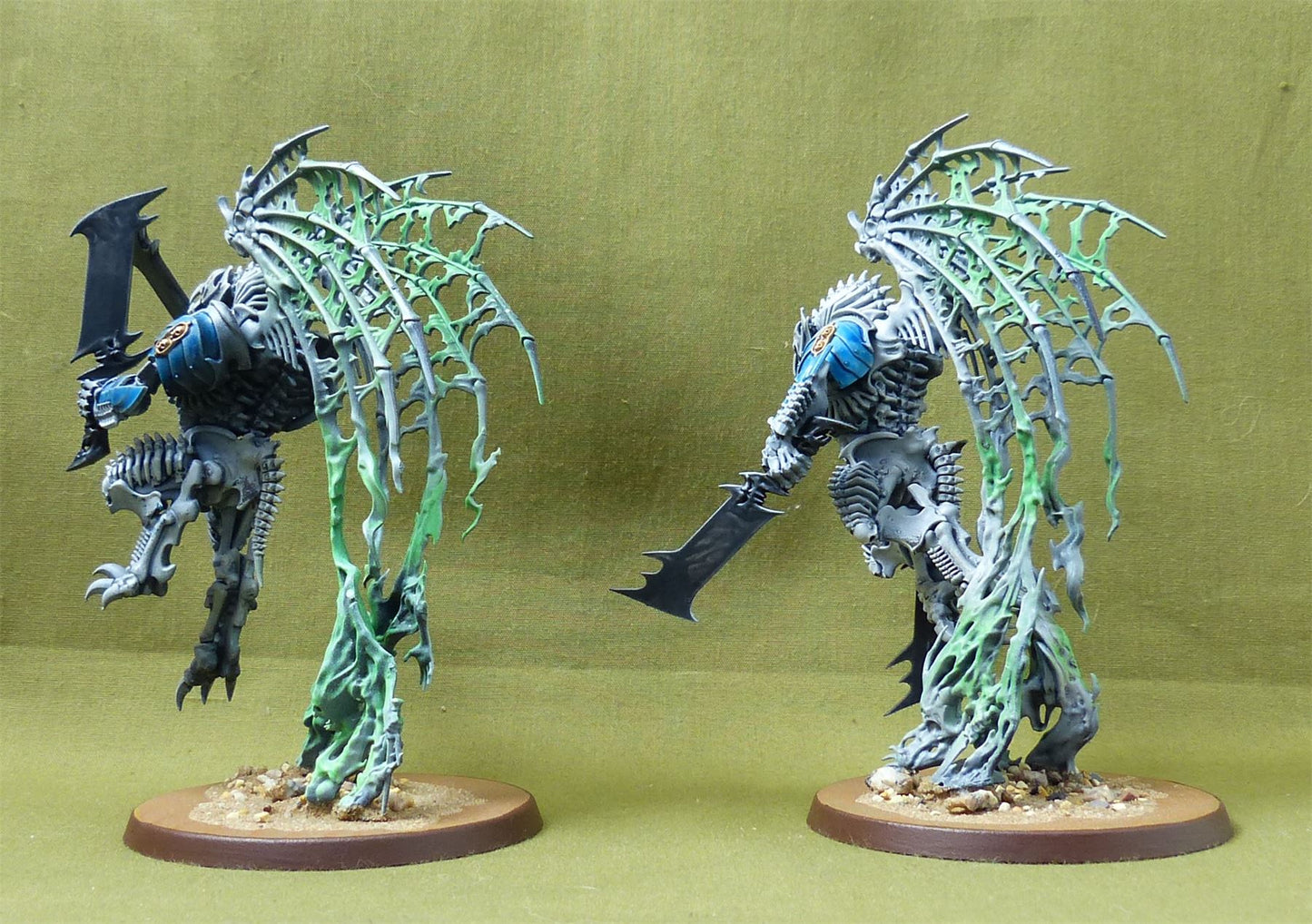 Morghast Harbingers painted - Ossiarch Bonereapers - Warhammer AoS #4ZB