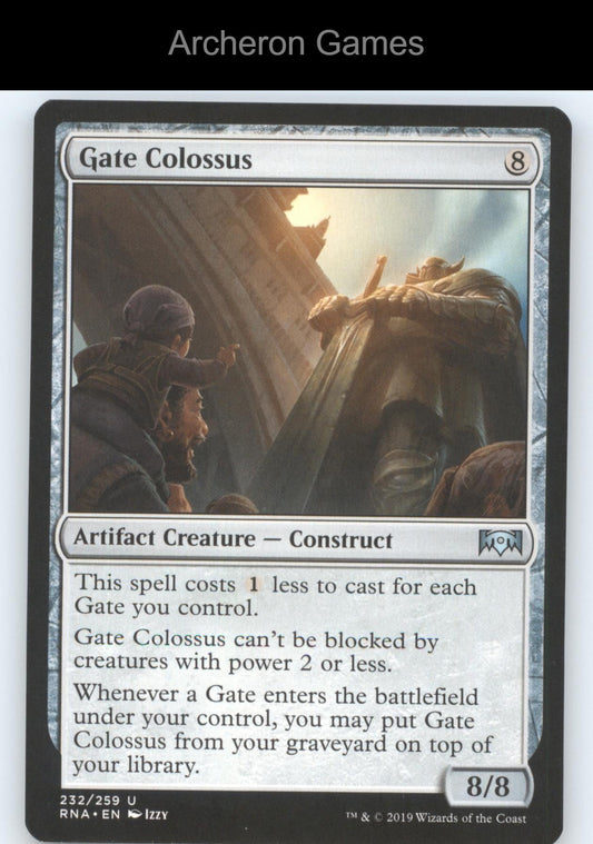 Gate Colossus 232 UC MTG Card Ravnica Allegiance