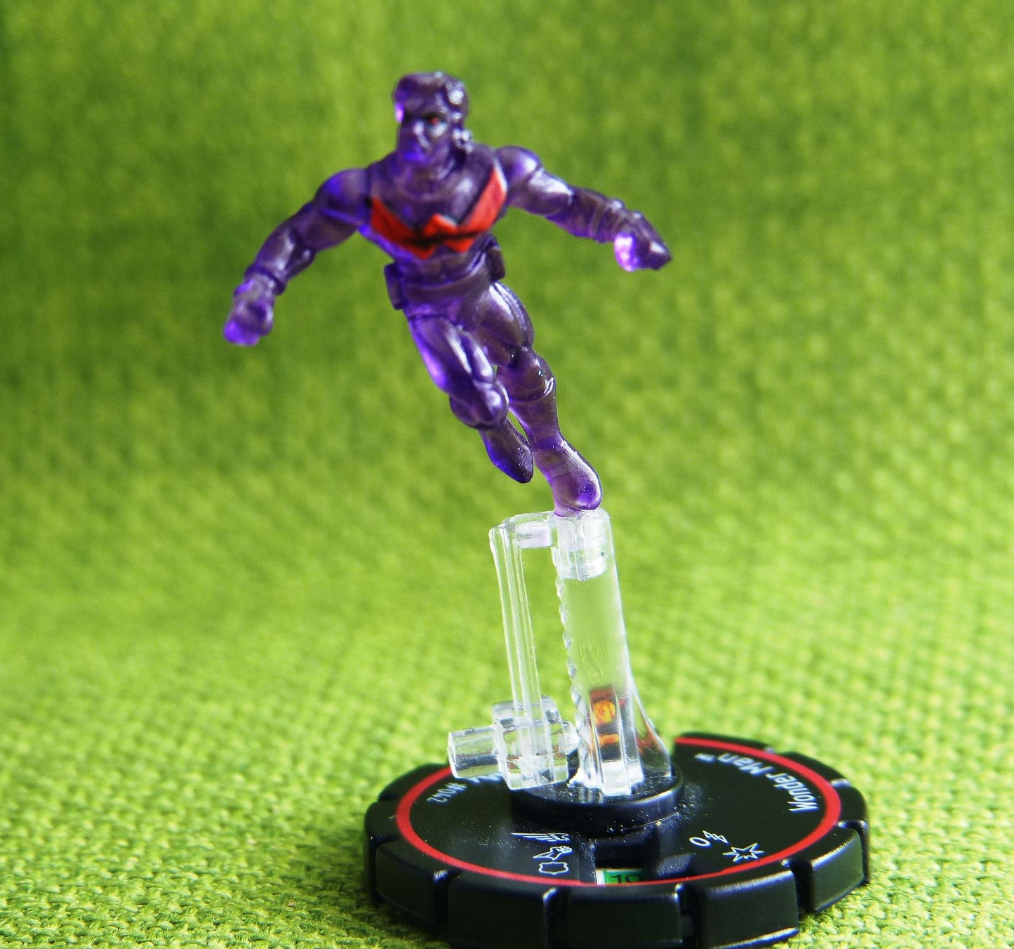 Wonder Man #042 Hand Painted - Heroclix Wizkids games Miniatures #5AZ