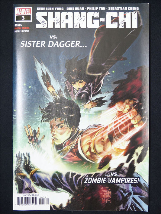 SHANG-CHI #3 - B&B Marvel Comic #8H6