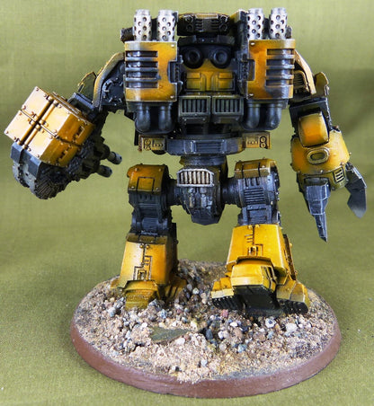 Leviathan Siege dreadnaught - Imperial Fist - painted - Warhammer AoS 40k #L7