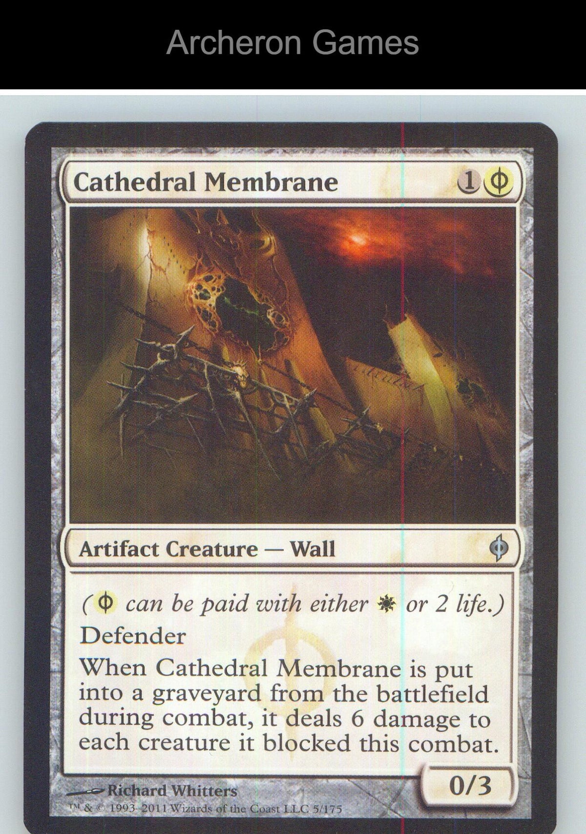 Cathedral Membrane NPH 5 UC MTG Card NM/EX+
