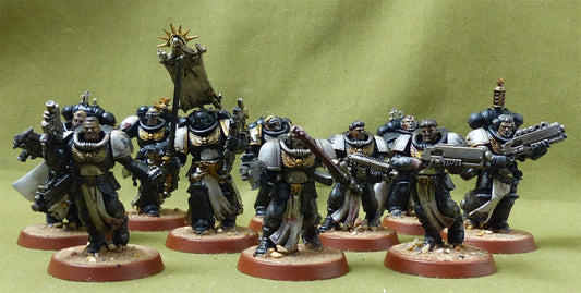 Crusader Squad painted - Space Marines - Warhammer 40K #10E