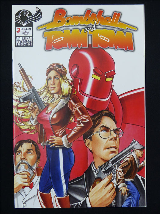 BOMBSHELL and Tom Tom #3 Cvr A - Jul 2024 Mythology Comic #2ZZ