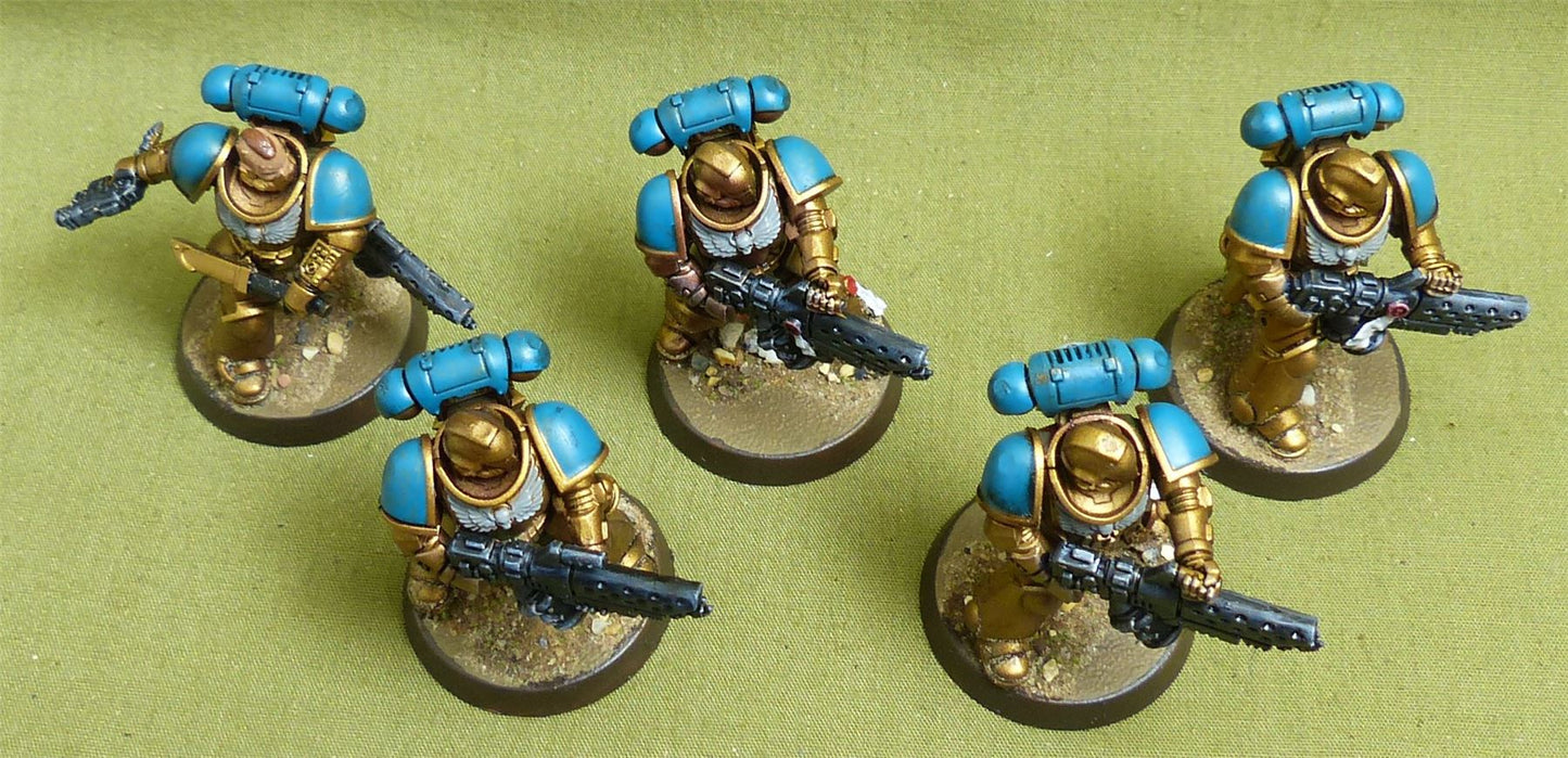 Infernus Squad set of 5 painted - Space Marine - Warhammer 40K #433