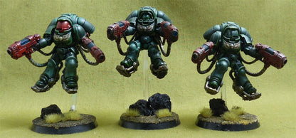 Inceptor Squad painted - Dark Angels - Warhammer 40K #3JH