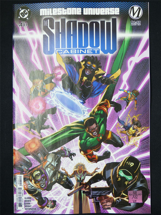 The SHADOW Cabinet #4 - B&B Apr 2025 DC Comic #9JC