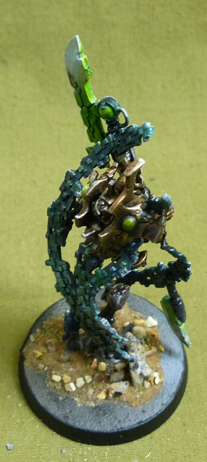 Overlord with Translocation Shroud painted - Necrons - Warhammer 40K #1QJ