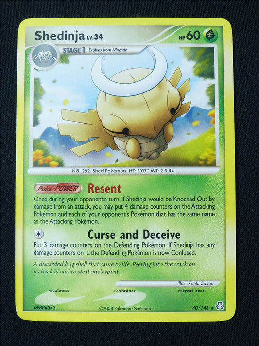 Shedinja 40/146 - Pokemon Card #1B5