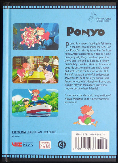 Ponyo the Graphic Novel - Viz Graphic Hardback #44N