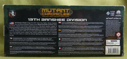 13th Banshee Division Box set - Mutant Chornicles Miniatures #D6