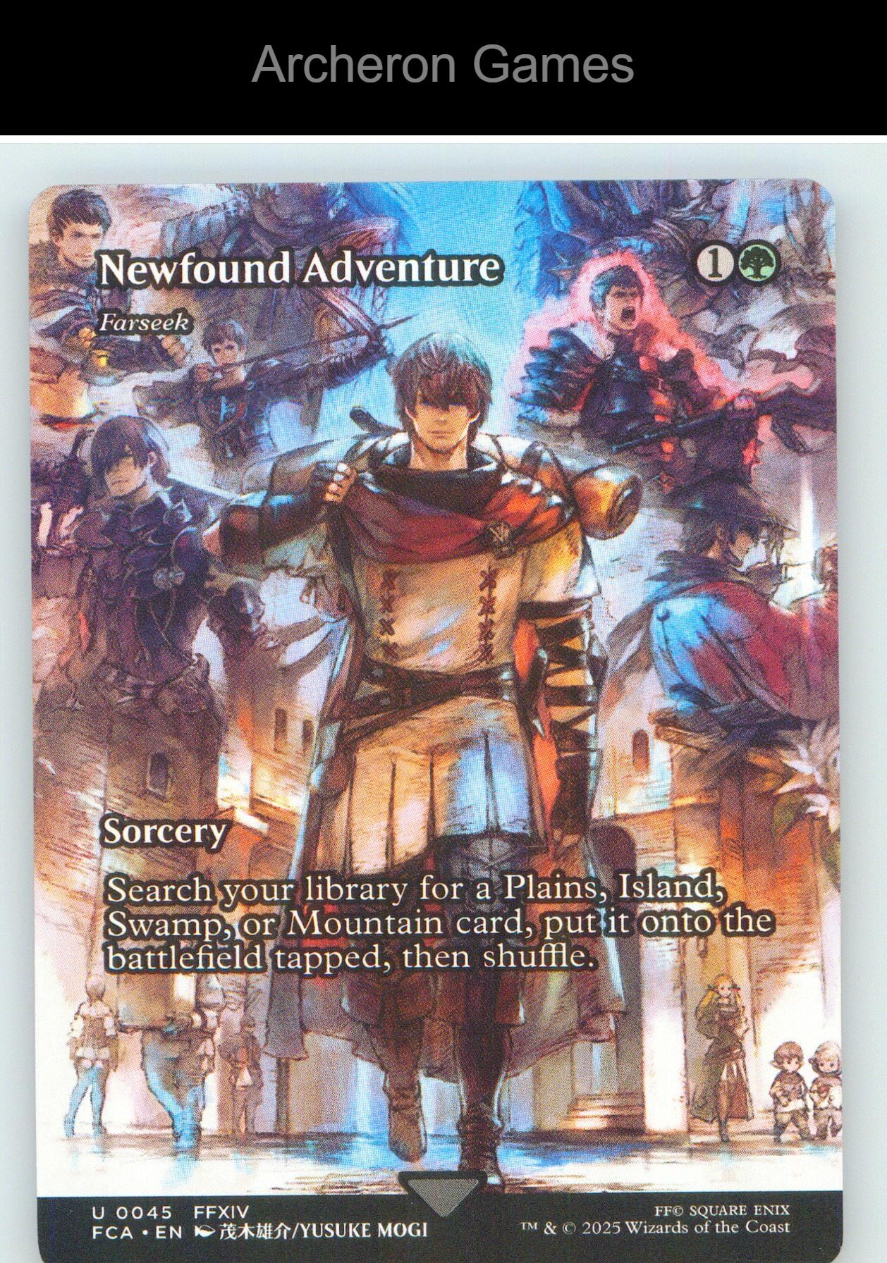Newfound Adventure - Farseek (Showcase) FCA 45 UC MTG Card NM/EX+