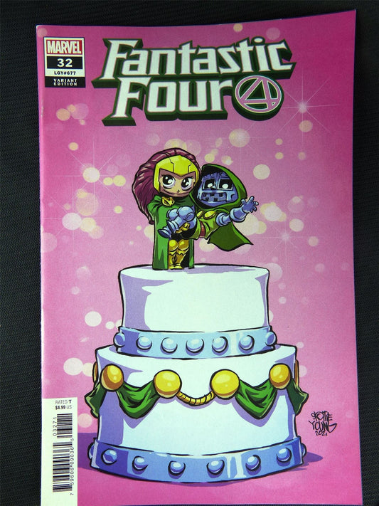 FANTASTIC Four #32 Variant Cvr - Marvel Comic #1BM