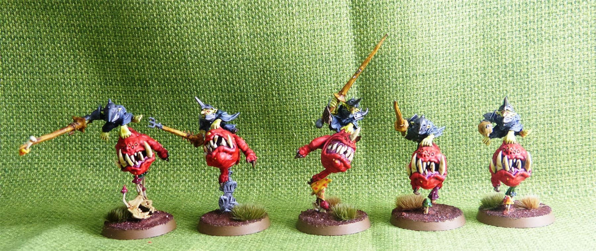 Gloomspite Gitz - Boingot Bounderz (5) Painted - Warhammer AoS 40k #B9