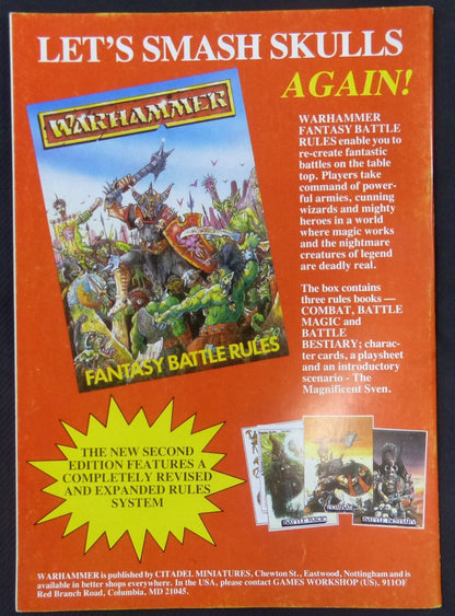 White Dwarf Magazine #61 - Magazine #2MV