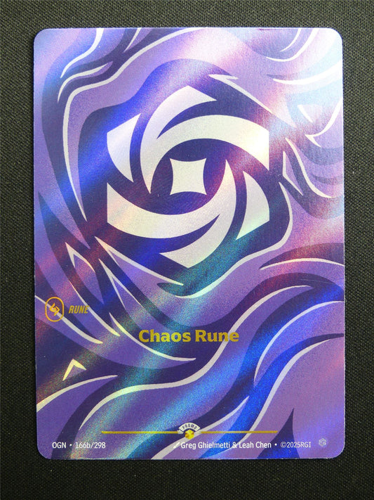 Chaos Rune OGN 166b/298 - Riftbound Card #3JE