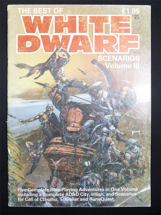 The best of White Dwarf Scenarios volume III - Warhammer Magazine #KN