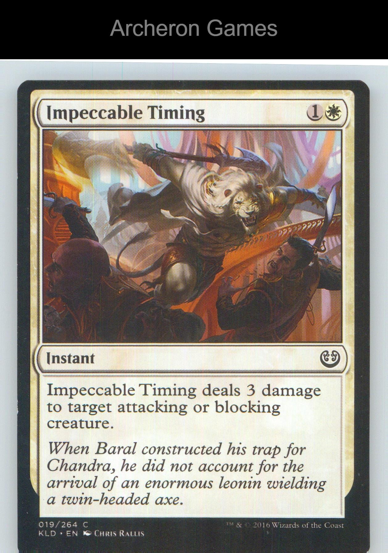 Impeccable Timing KLD 19 C MTG Card NM/EX+