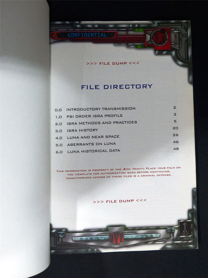 Luna Rising: Psi Order & Luna Sourcebook WW9002 - White Wolf Roleplay Softback #2V1