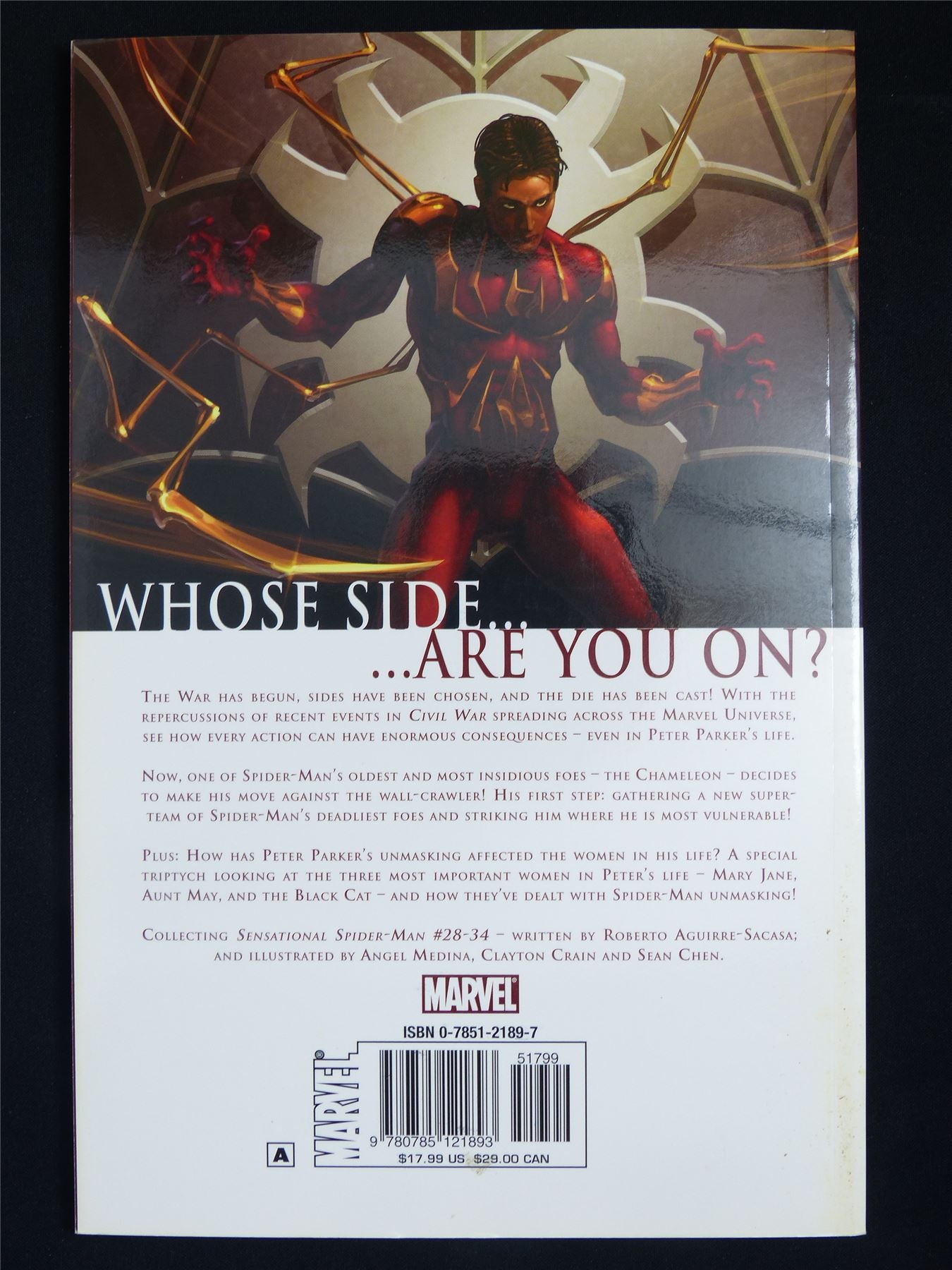 Civil War: Peter Parker Spider-Man - Marvel Graphic Softback #483