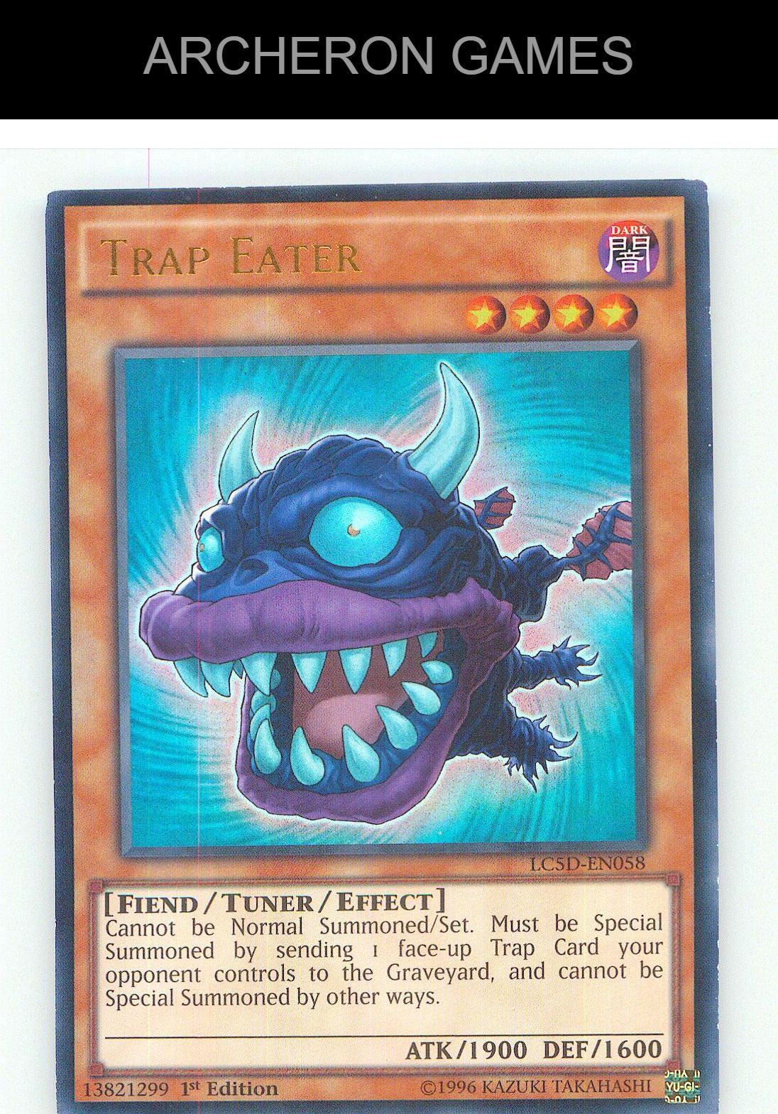 Trap Eater Ultra Rare YUGIOH Card 1st Edition