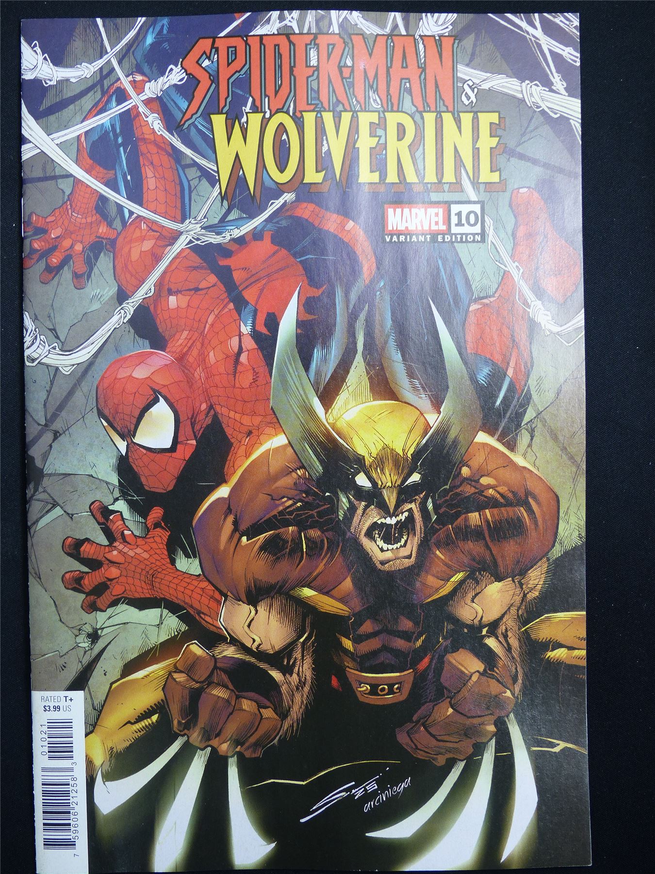 SPIDER-MAN & Wolverine #10 Variant Cvr B - B&B Apr 2026 Marvel Comic #2WI